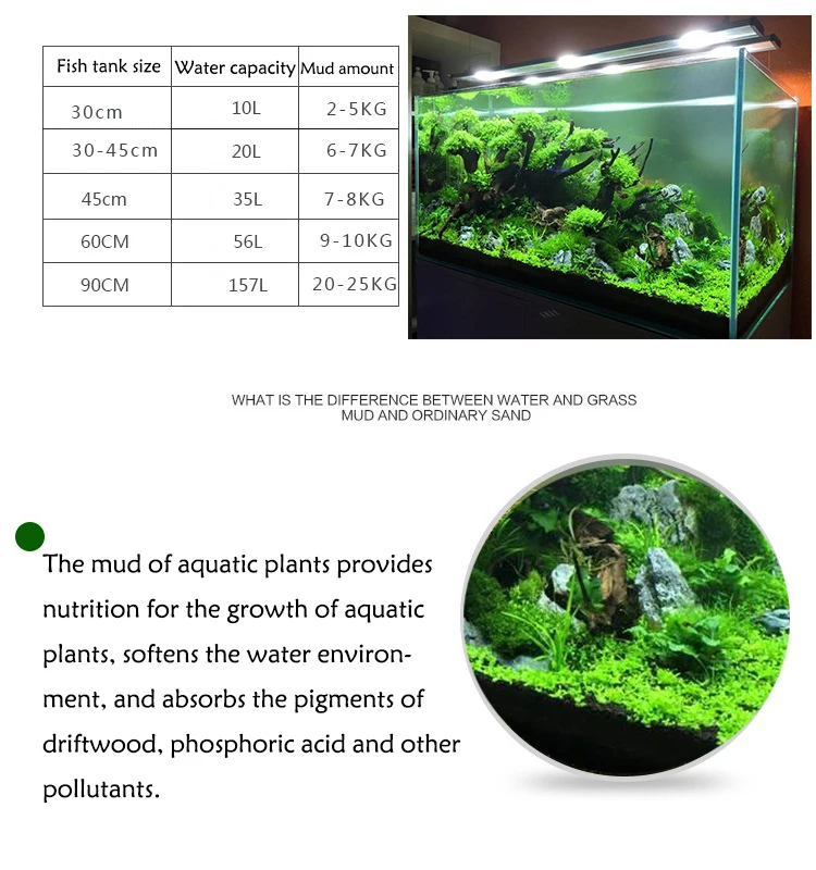 Fish Tank Water Grass Mud Plan - Aquarium Plant Root Tabs recension och pris