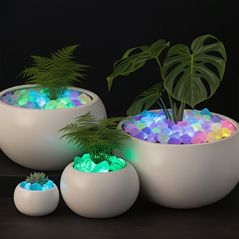 300PCS Luminous Pebble Set,0.9 - Aquarium Plants recension och pris