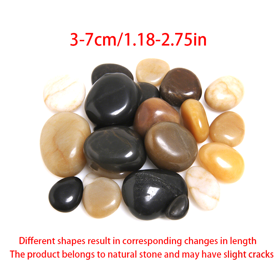 300-700g Smooth River Pebbles, - Planted Aquarium With Fish recension och pris