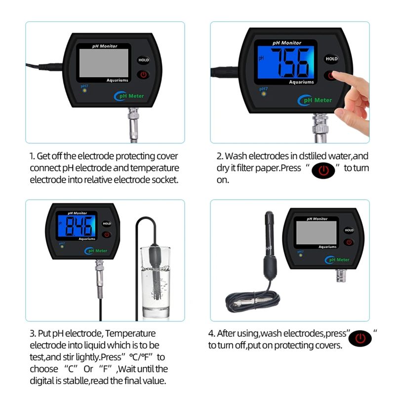 M12K-PH Meter Online PH Monito - Planted Aquarium Ph recension och pris