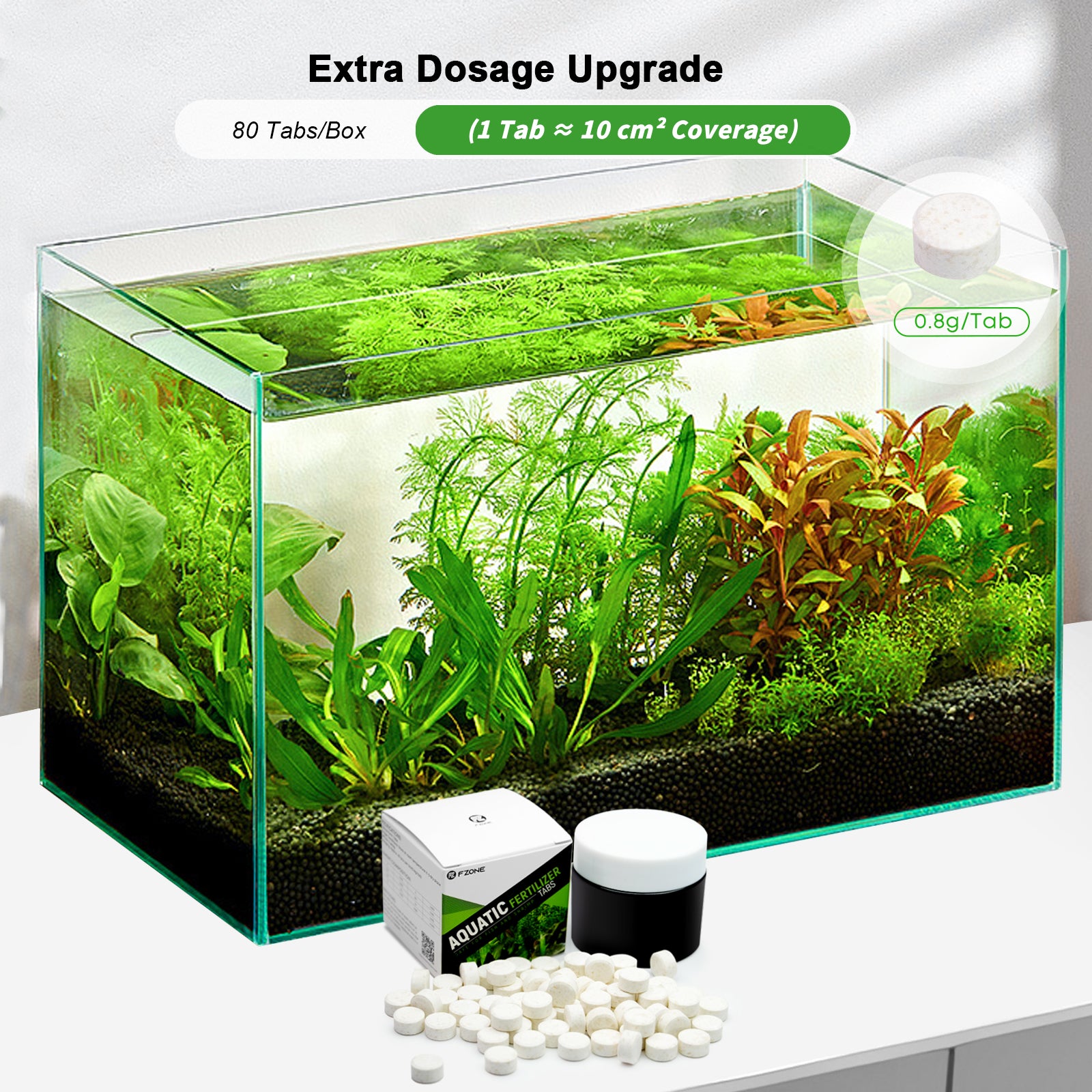 FZONE Root Tabs Freshwater Aqu - Aquarium Plant Root Tabs recension och pris
