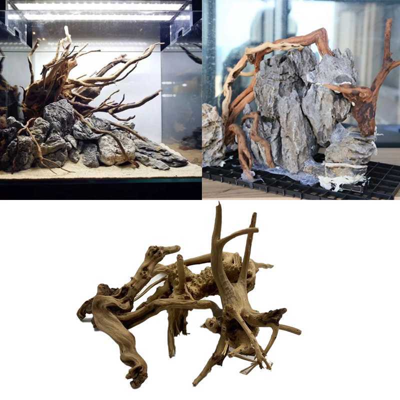 Natural Tree Trunk Driftwood A - Aquarium Plant Root Tabs recension och pris