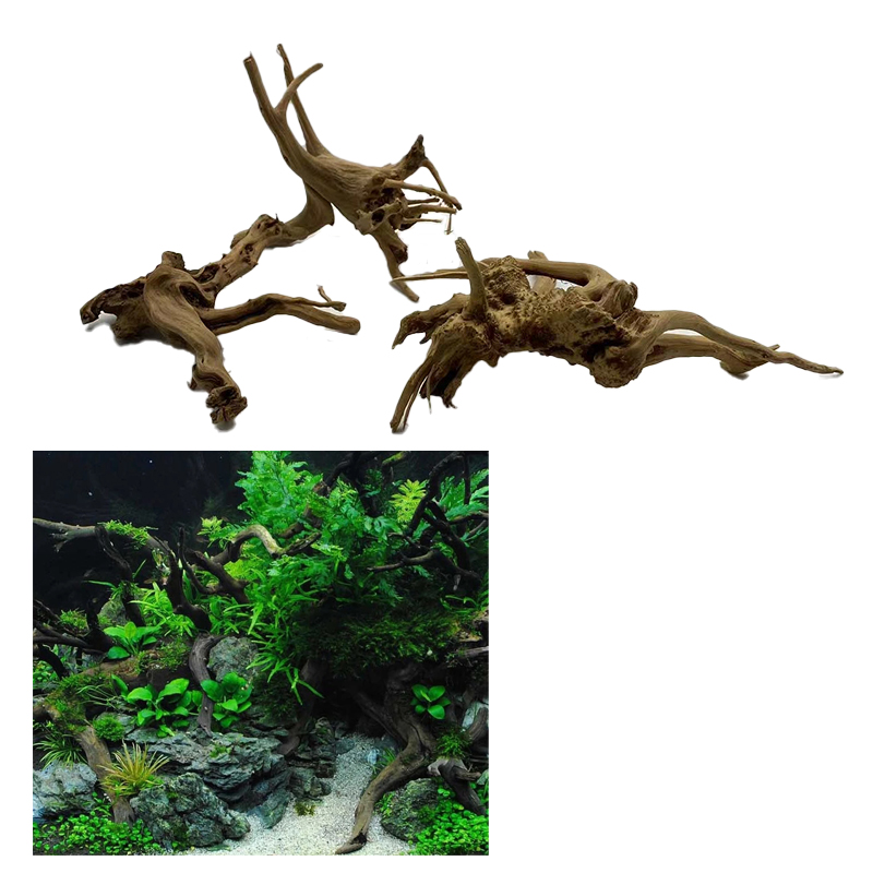 Natural Tree Trunk Driftwood A - Aquarium Plant Root Tabs recension och pris