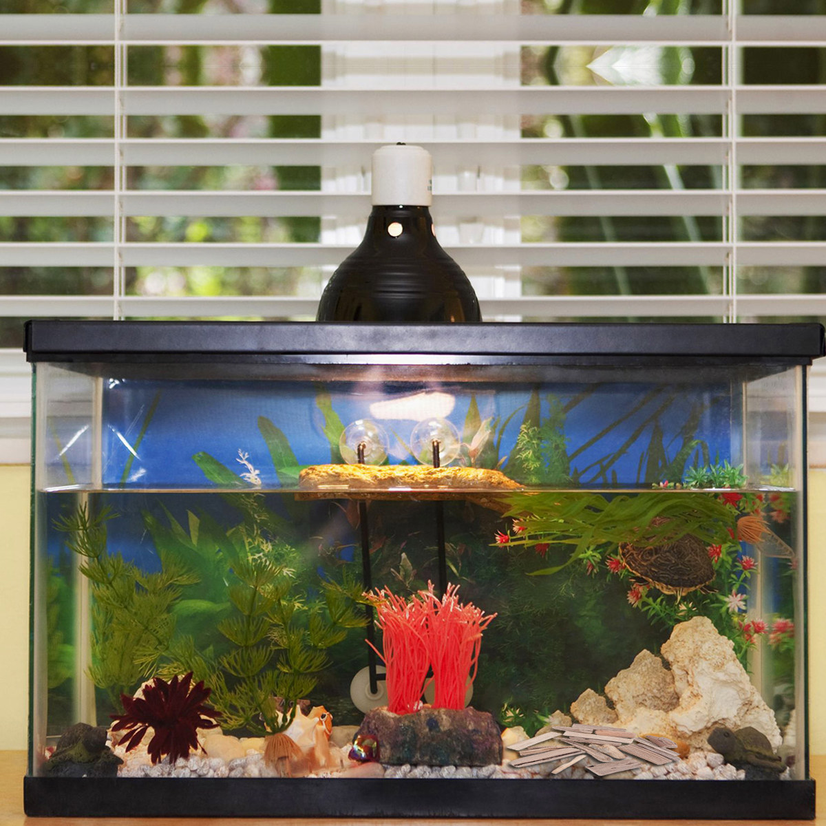 30Pcs Driftwood Fish Tank Deco - Planted Aquarium Ph recension och pris