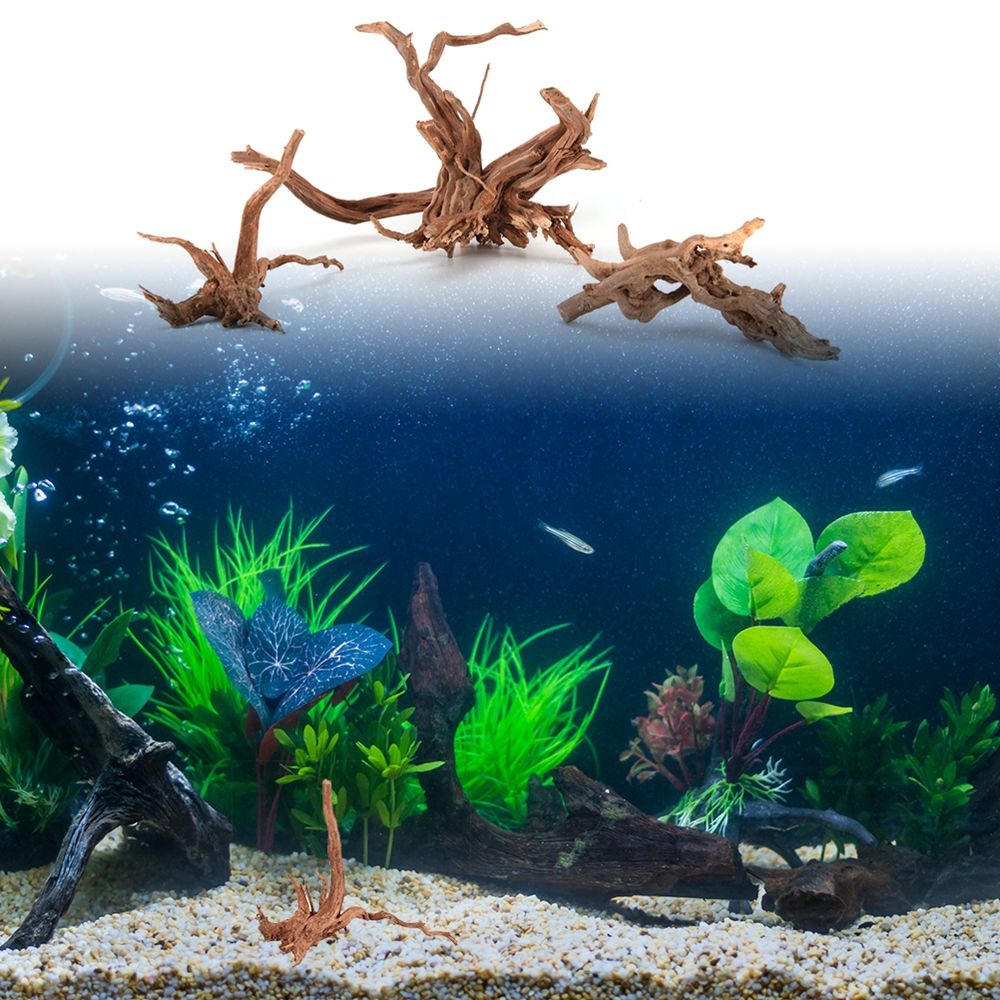 1 Pcs Wood Natural Trunk Drift - Aquarium Plant Root Tabs recension och pris