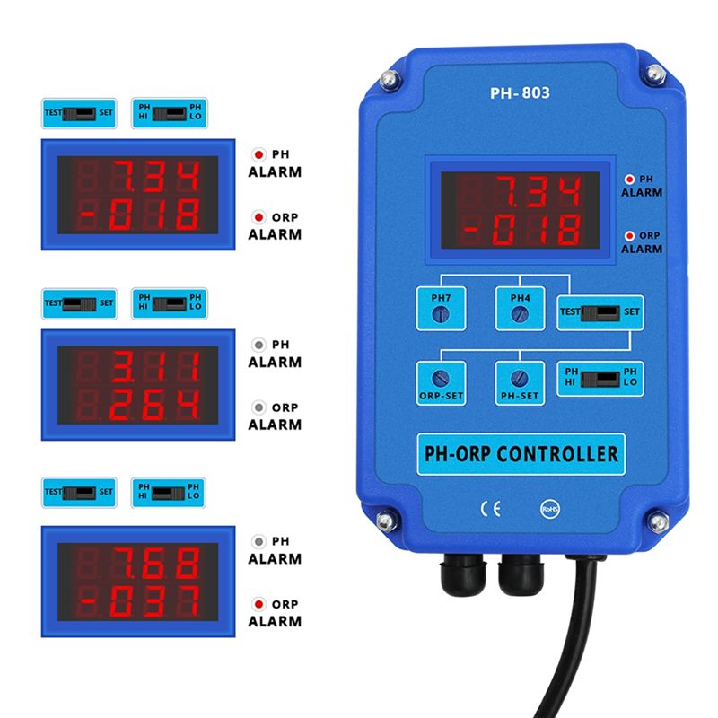 T22C Digital 2&1 PH ORP Monito - Planted Aquarium Ph recension och pris