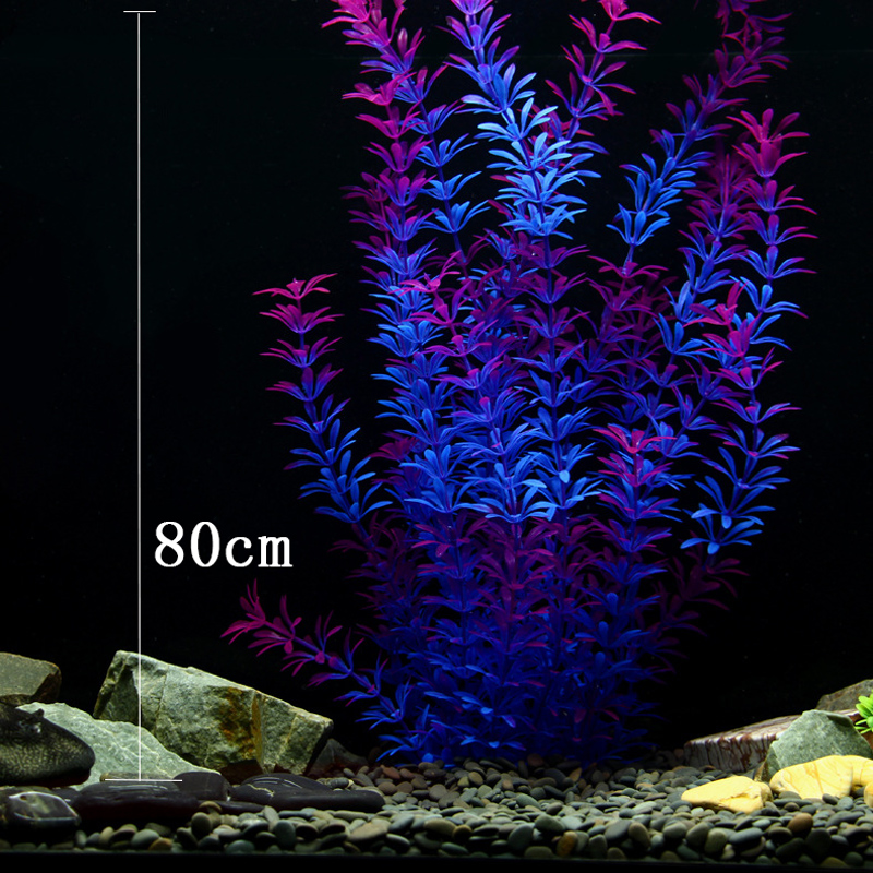 100cm Tropical Plants Large Ar - Planted Aquarium With Fish recension och pris