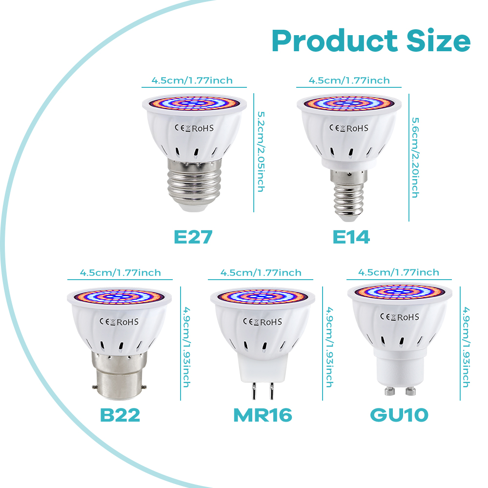 Plant Grow Light 220V LED Grow - Aquarium Plant Root Tabs recension och pris