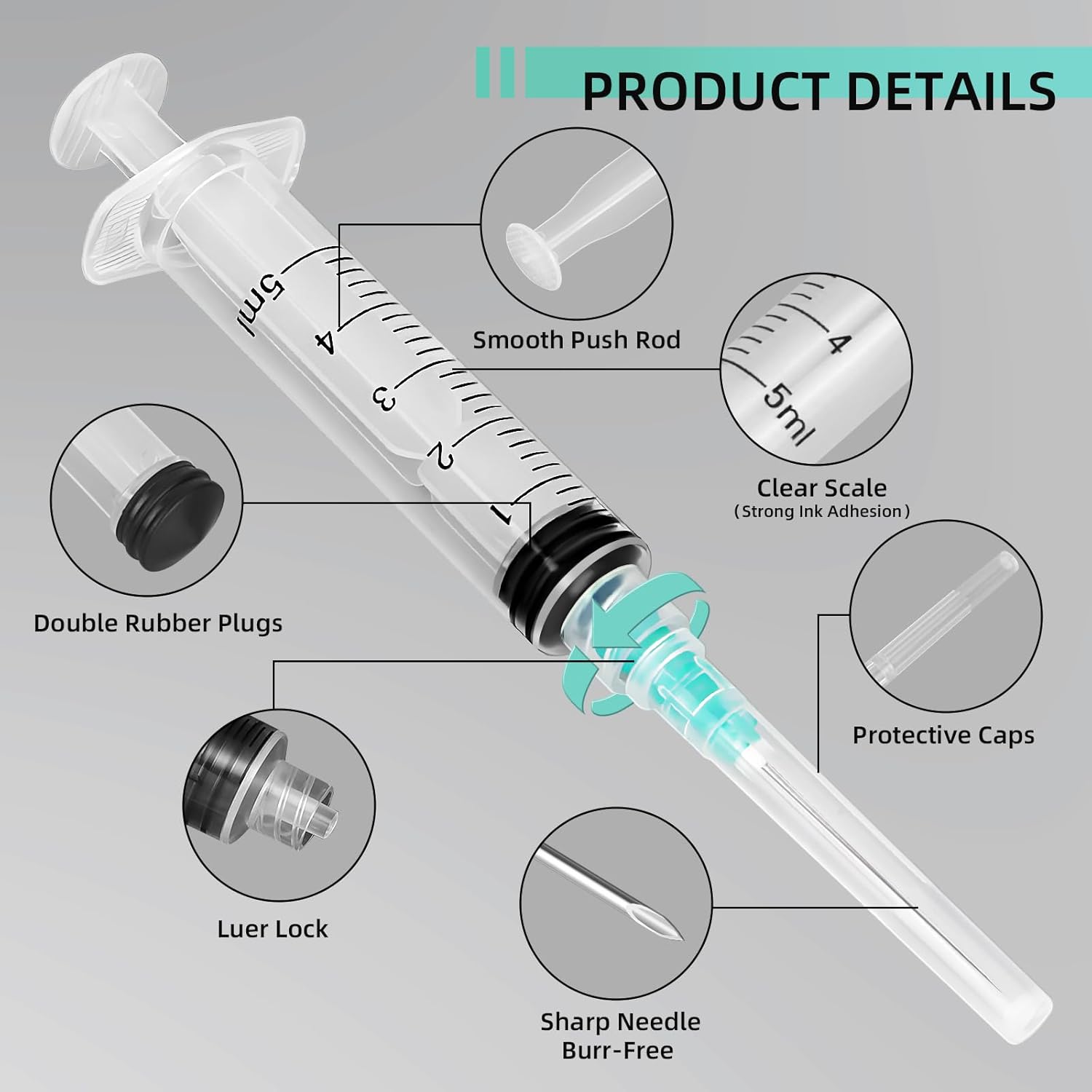 5ml Luer Lock Syringe, Suitabl - Aquarium Plants recension och pris