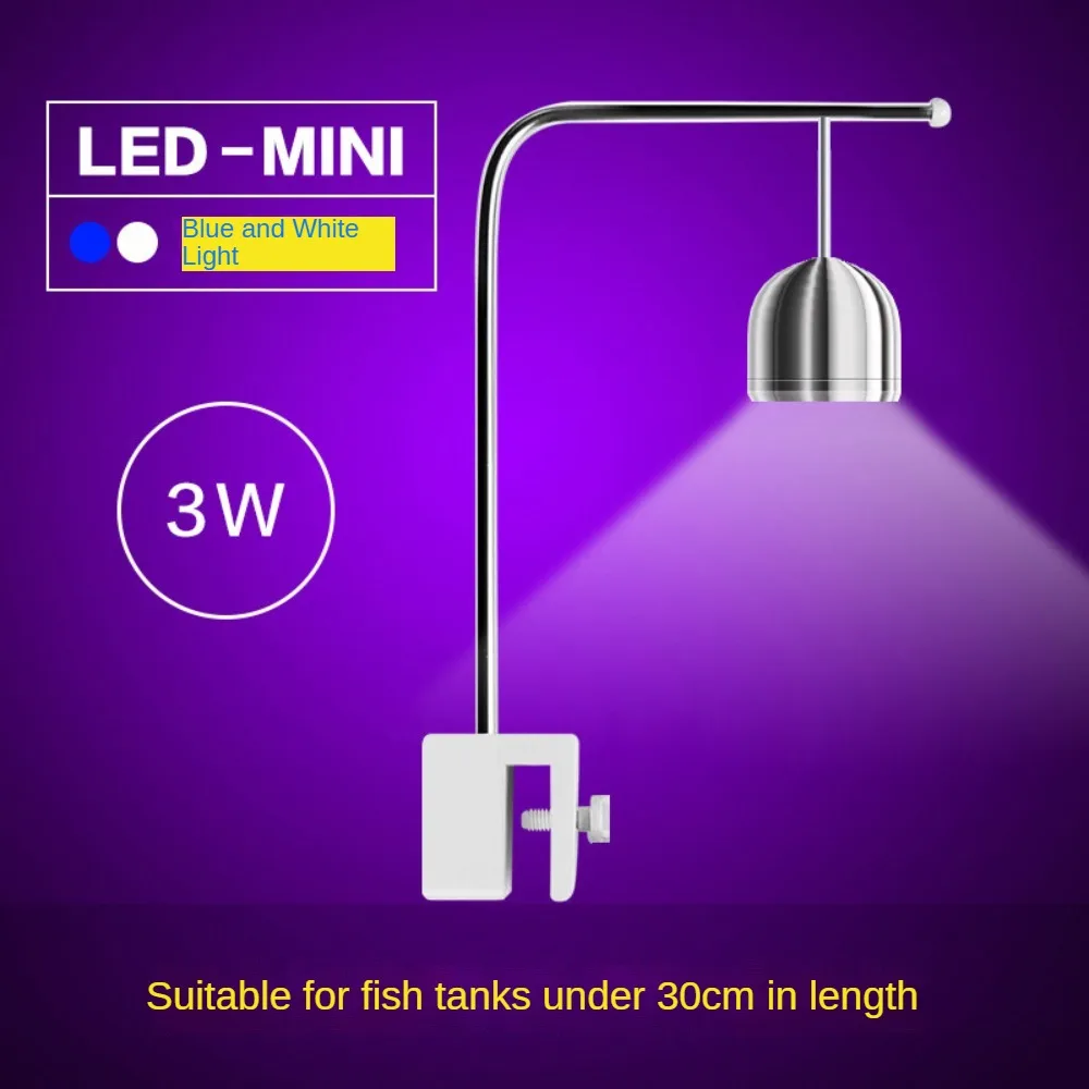 Mini Aluminum Fish Tank Clip L - Planted Aquarium Jar recension och pris