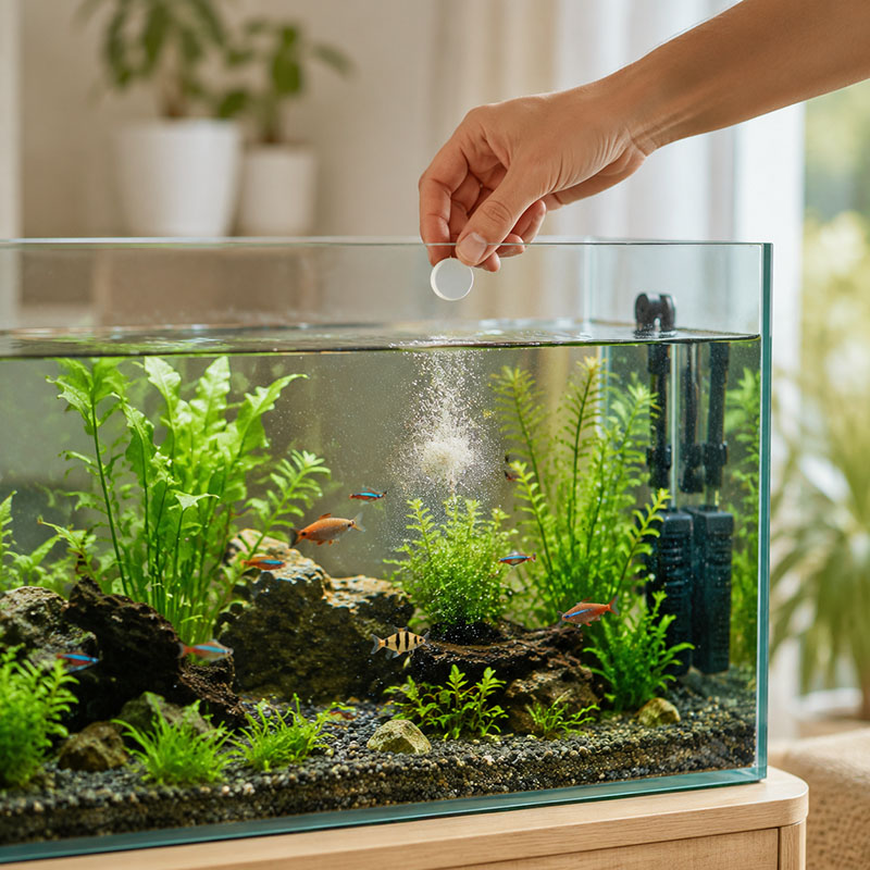 MIRAVEXL 150 Aquarium Algae Re - Planted Aquarium With Fish recension och pris