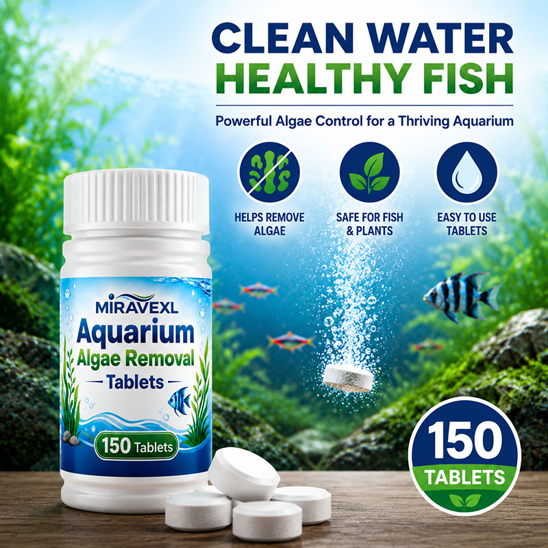 MIRAVEXL 150 Aquarium Algae Re - Planted Aquarium With Fish recension och pris