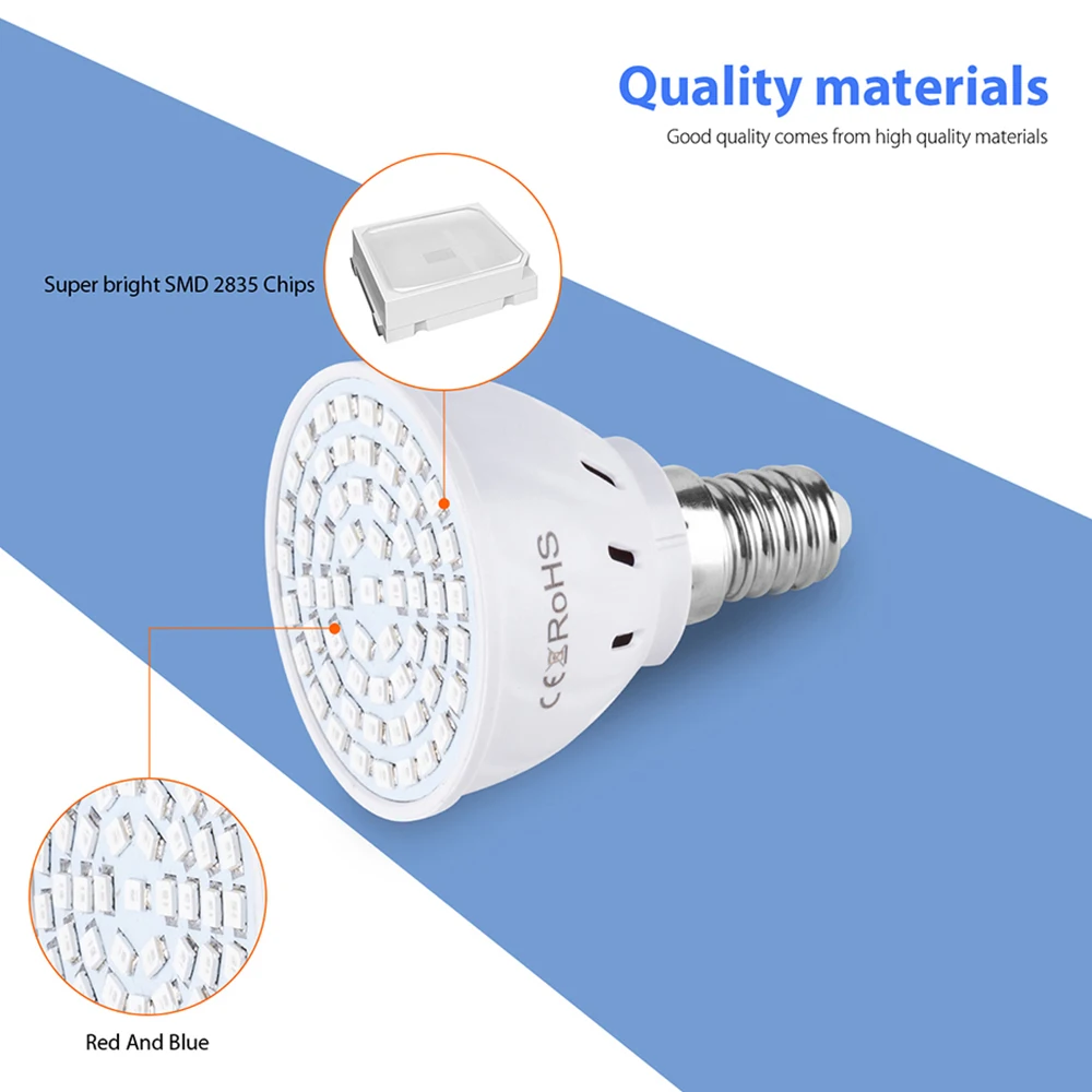 9W E27/E26 LED Grow Light GU10 - Aquarium Plant Root Tabs recension och pris