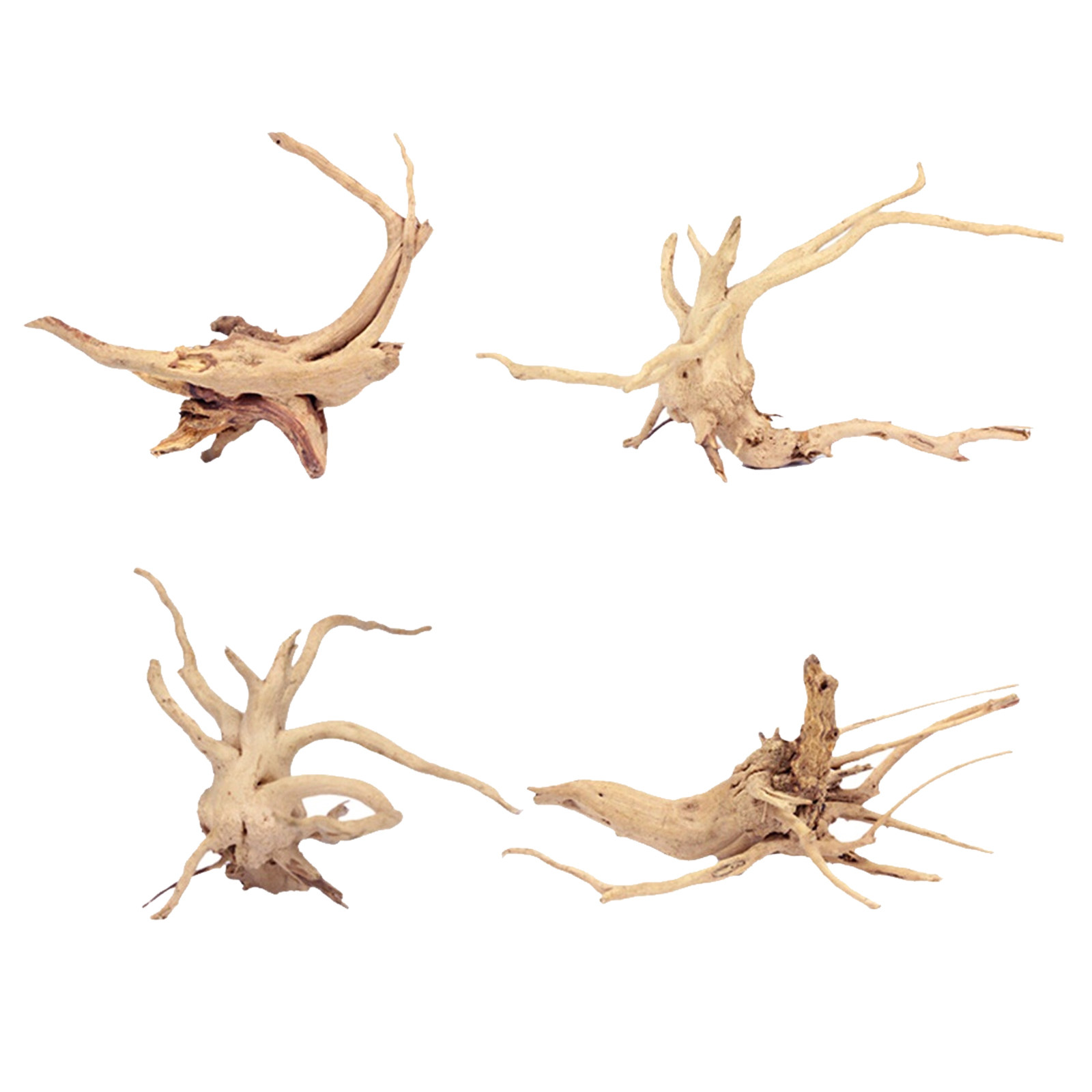 4Pcs Natural Driftwood Branch  - Planted Aquarium Ph recension och pris