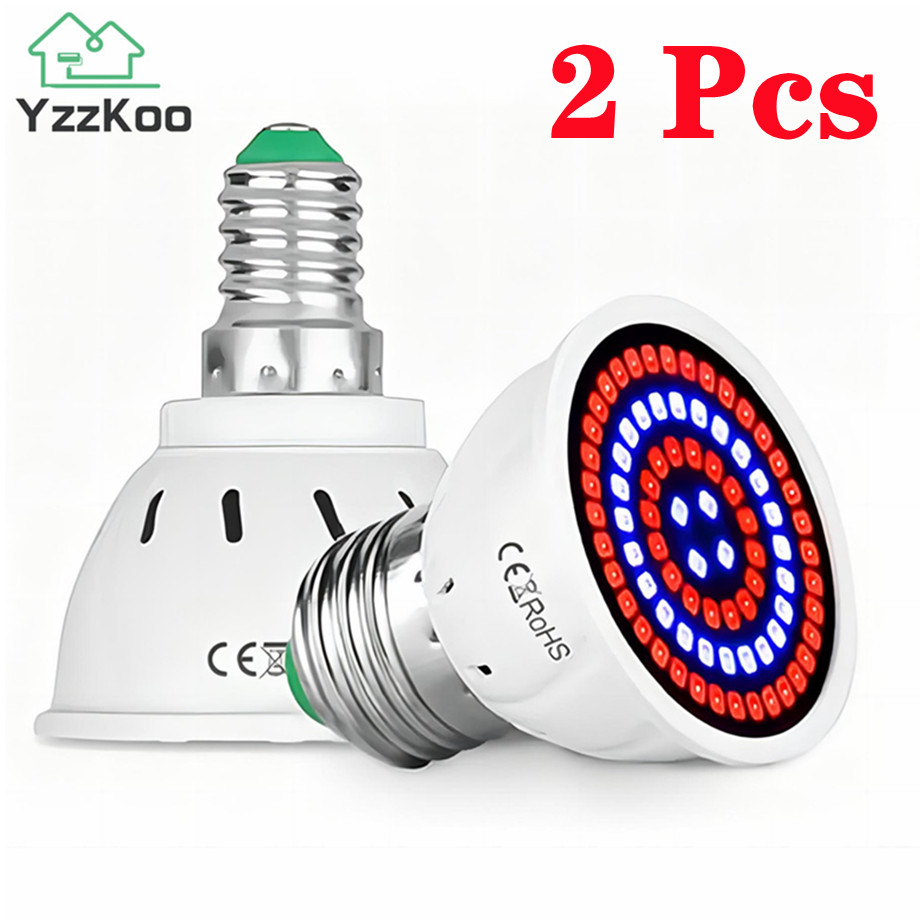 2Pcs LED Grow Full Spectrum Bu - Aquarium Plant Root Tabs recension och pris