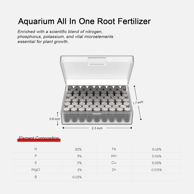 FZONE Root Tabs Freshwater Aqu - Aquarium Plant Root Tabs recension och pris