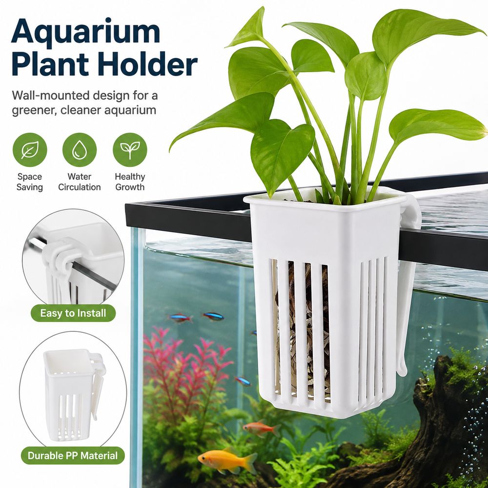 Plastic Aquarium Plant Basket  - Aquarium Plant Easy To Grow recension och pris