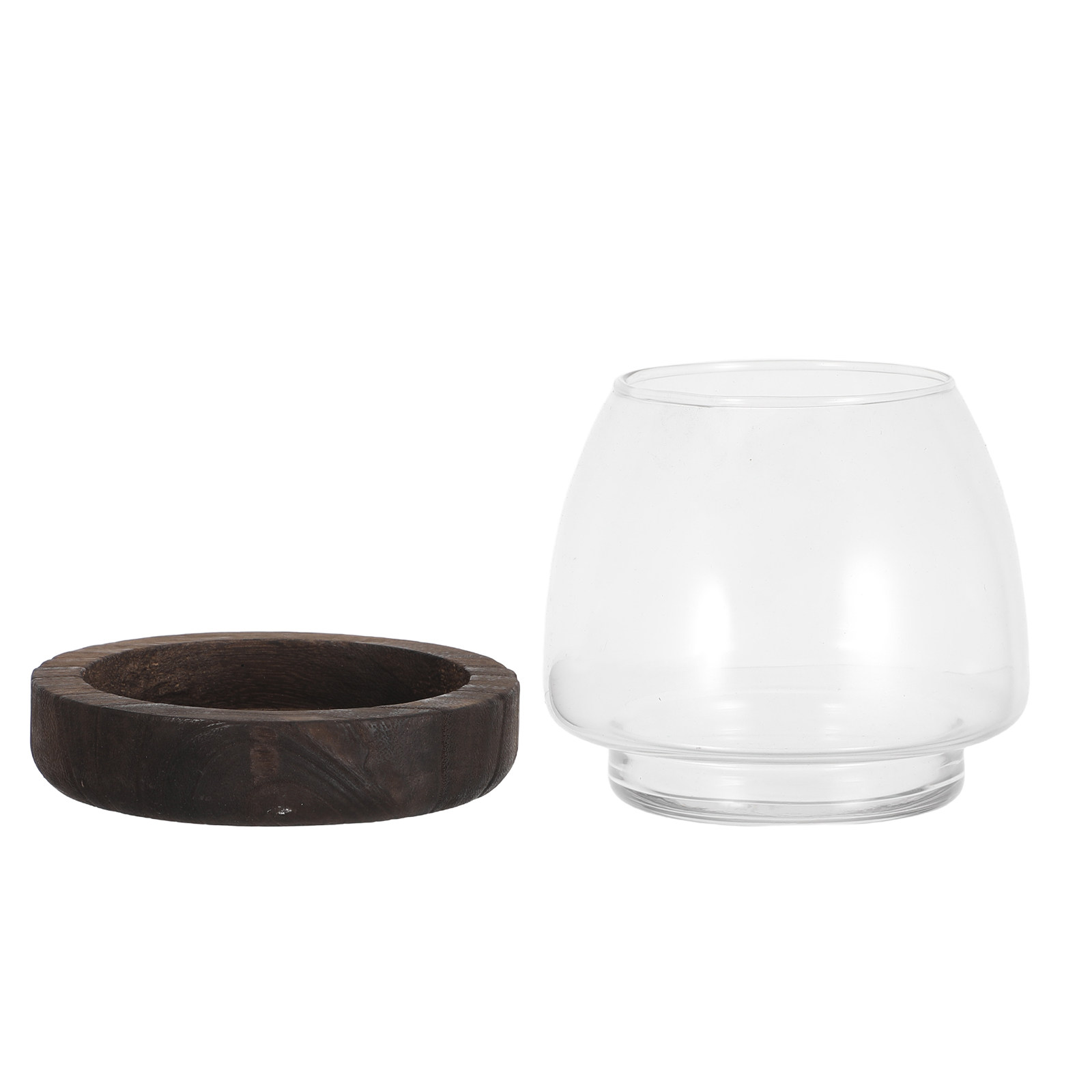 Round Glass Hydroponic Terrari - Planted Aquarium Jar recension och pris