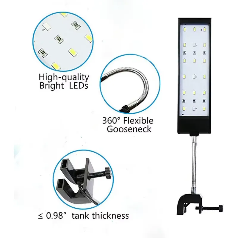 Adjustable Metal Hose Easy Ins - Aquarium Plant Easy To Grow recension och pris